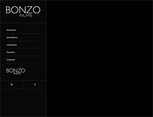 Tablet Screenshot of bonzofilms.com